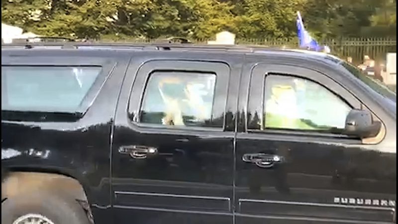Trump Declares ‘I Get It,’ Then Briefly Leaves Hospital